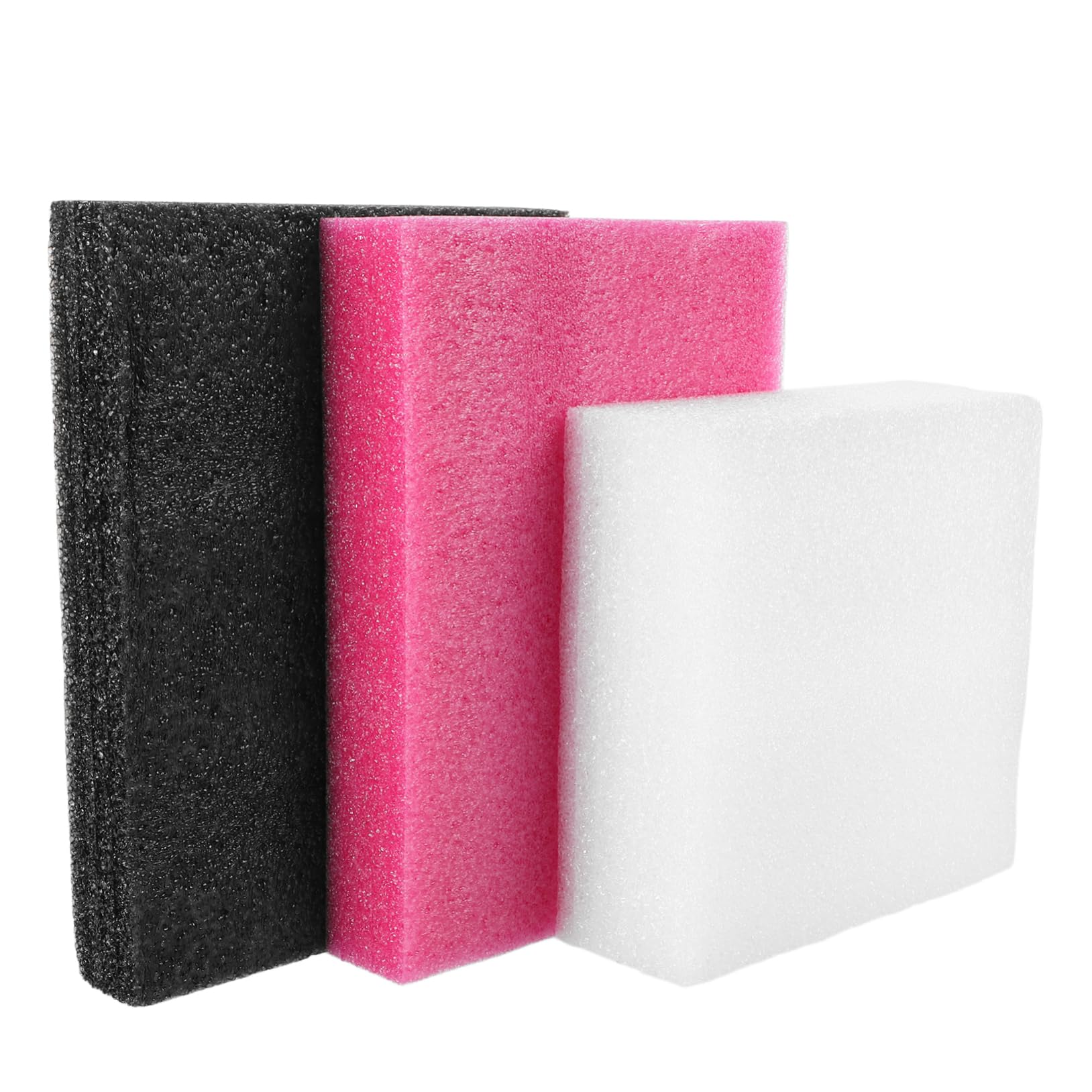 HOODANCOS 3pcs Wool Felt Poking Fun Foam Felting Pad Needle Mat DIY Felting Foam Sheet Base Board for Needle Tools