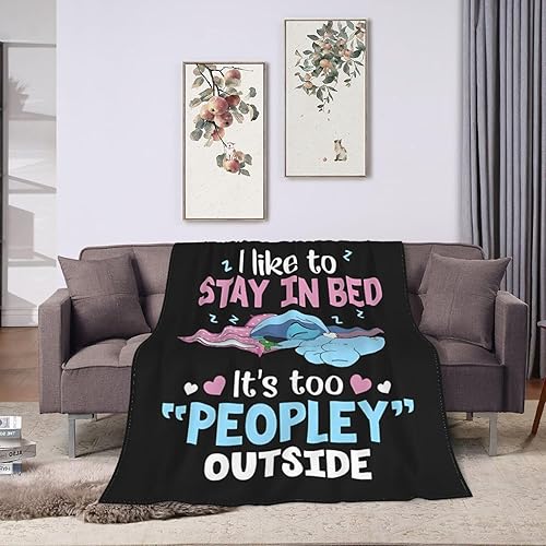 Miniatura 6 de Manta de franela suave de anime, ropa de cama cálida y ligera, para sofá, cama, aire acondicionado, 50 x 40 pulgadas