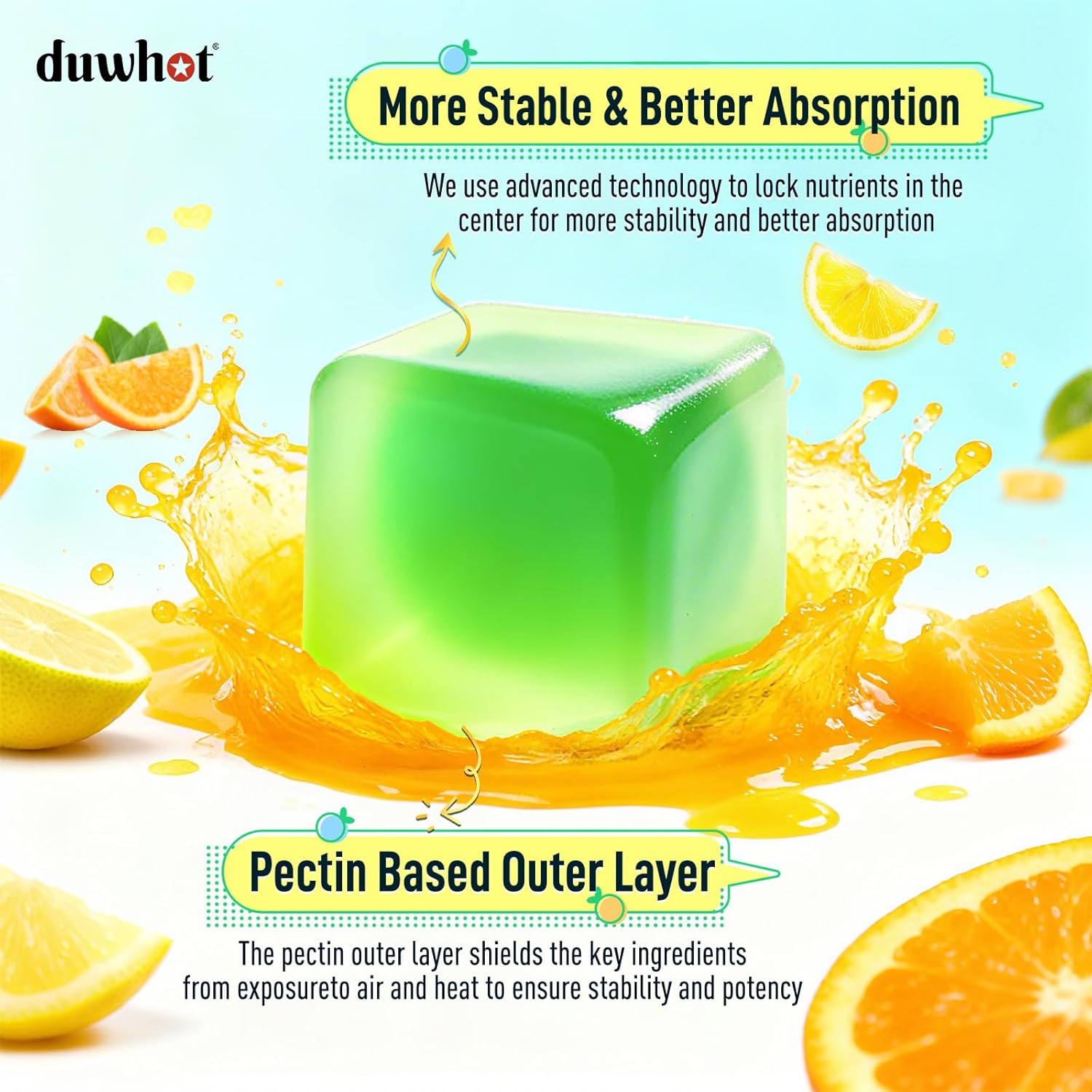 Vegan Omega-3 Gummies for Women, Algae DHA & EPA 1000mg, with CoQ10, Astaxanthin, Fish Oil Supplement Alternative for Adults, Heart & Brain Health, 60 Count - Image 6