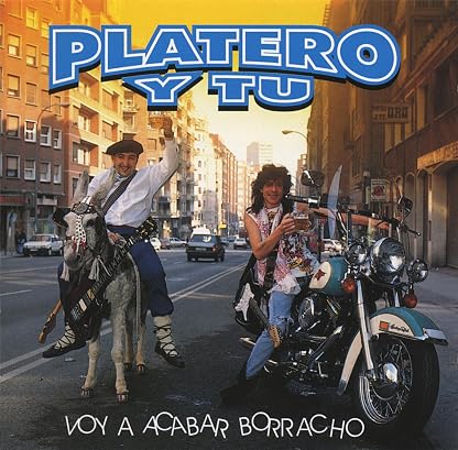 LP VINIL Platero Y Tu - Voy A Acabar Borracho por Platero Y Tu, capa do álbum