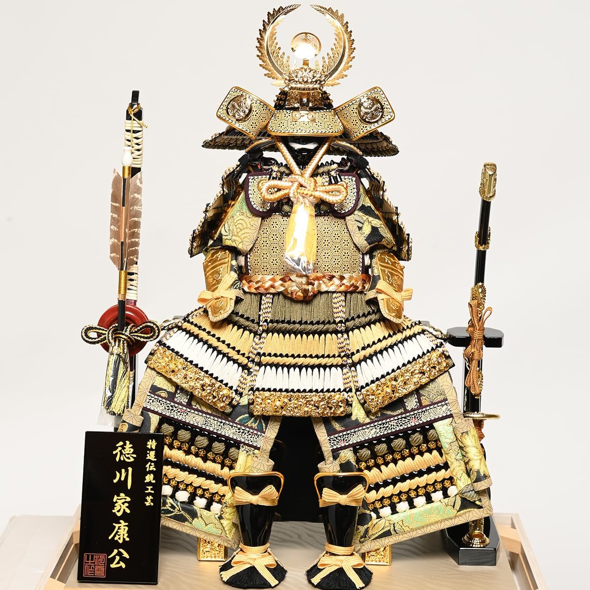 昭和レトロ 五月人形 金箔押 甲子之金 京甲冑 大鎧 鎧兜 甲冑 鎧飾り