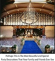 Vista 124 de ShinyBeauty Pasillo de Lentejuelas Negras Brillantes de 2 pies x 15 pies Alfombra Brillante para Bodas, Graduaciones, Fiestas, Alfombra Negra