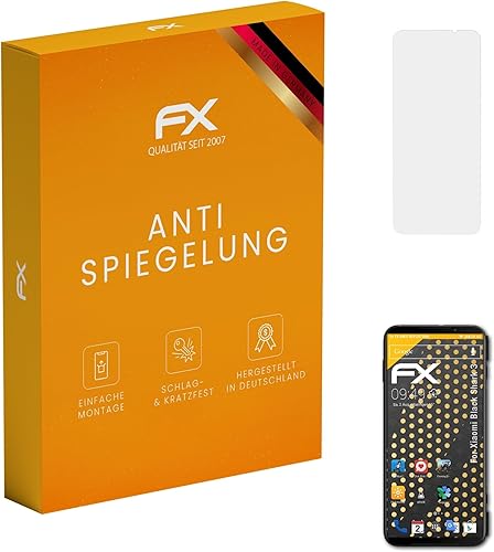 atFoliX Protector de pantalla compatible con Xiaomi Black Shark 3, película protectora antirreflectante y absorbente de golpes FX (3X)