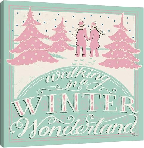 Jaxson Rea "Merry Little Christmas III Vintage Gallery Wrapped Canvas by Janelle Penner, 24" x 24"