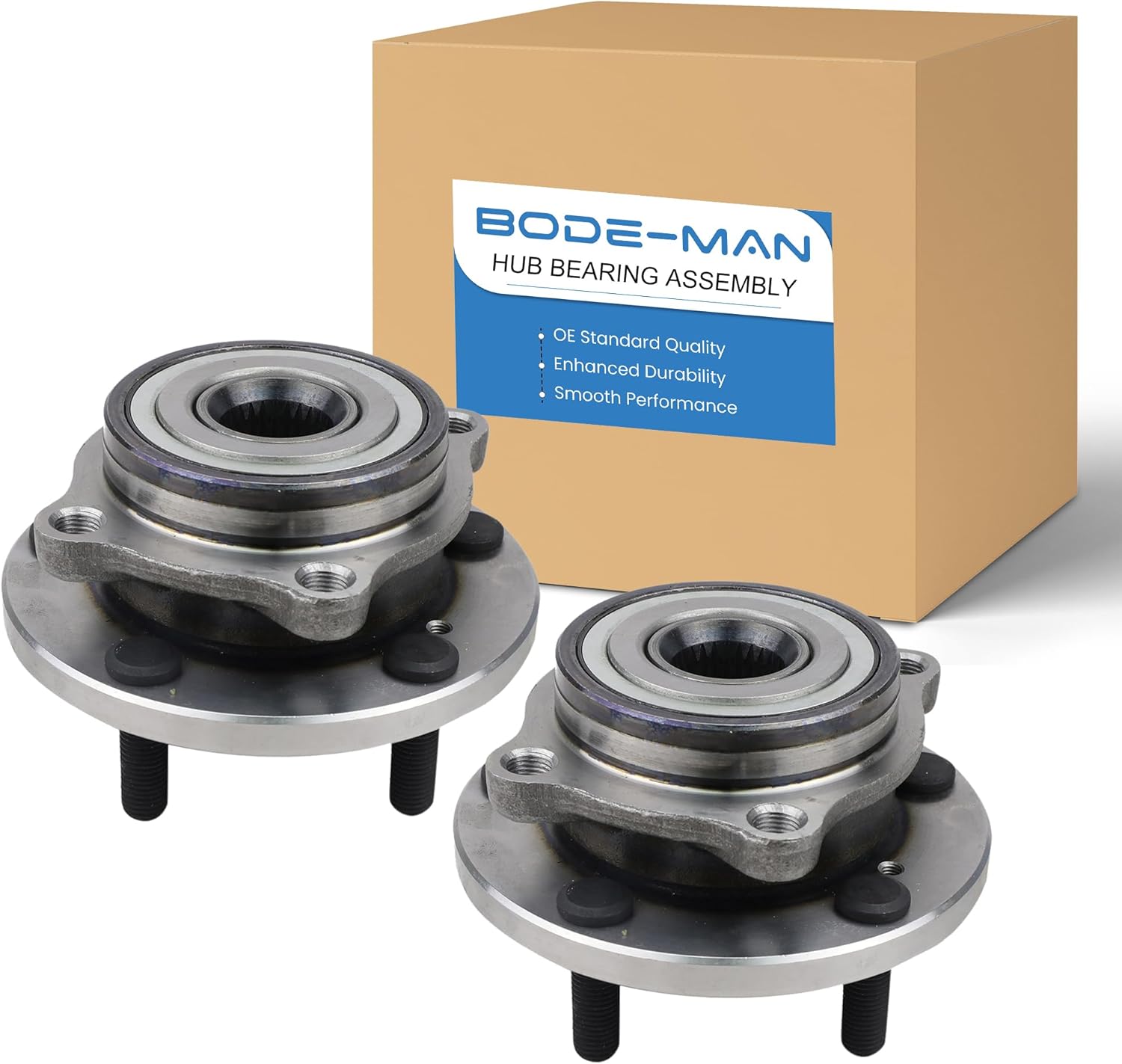 Pair 2 Front Wheel Bearing and Hub Assemblies for 2004-2012 Mitsubishi Galant Eclipse Endeavor