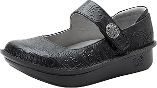 Alegria Women Paloma Mary Jane Nurse Shoe Clogs Comfort Leather Night N Gale 9 M US