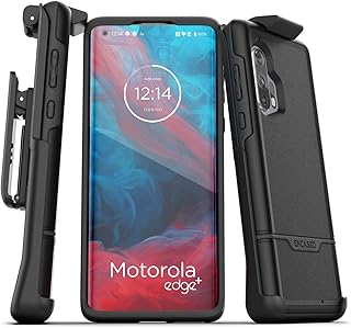 Encased Motorola Edge Plus Belt Clip Protective Holster Case  2020 Rebel Armor   - Compare price