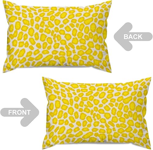 Vista 594 de Funda de cojín con estampado de guepardo rosa intenso, cojín cuadrado con estampado de animales fucsia, funda de almohada decorativa para el hogar