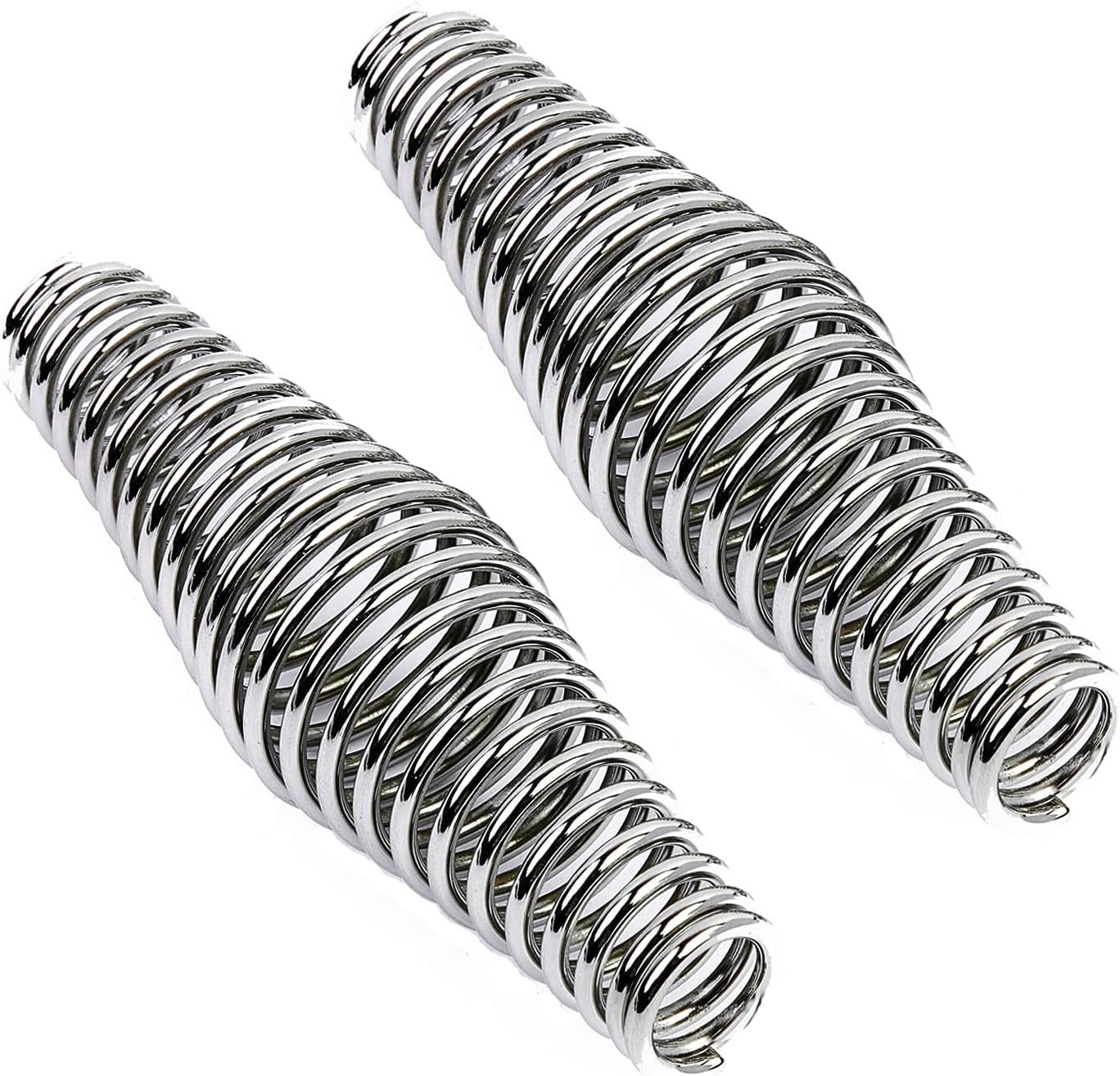 2Pcs BBQ Spring Handle, Stainless Steel Cool Touch Stove Spring Handle Grip, 4.3-inch Heavy Duty Barbecue Smoker, Grill, Stove, Pit Door Handles