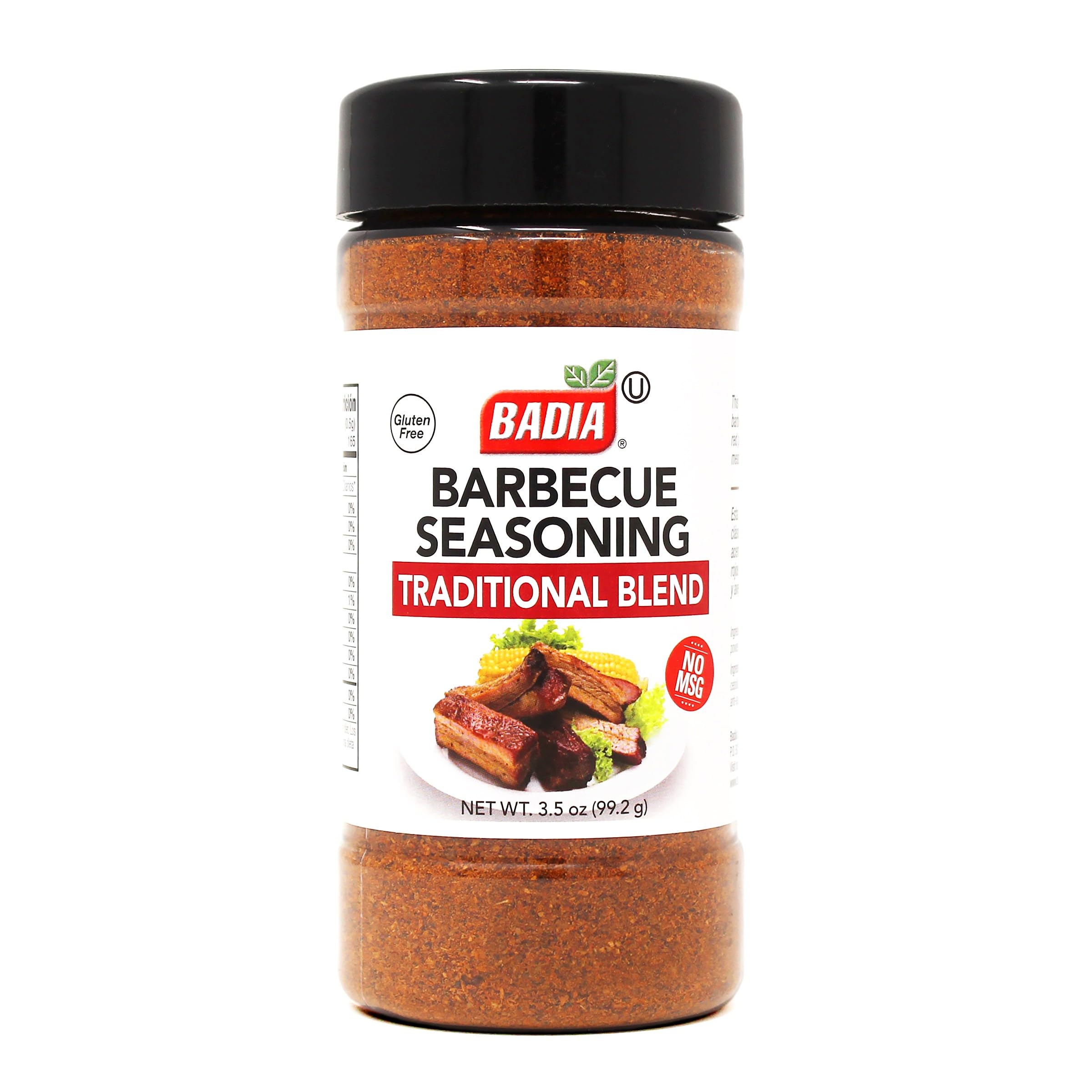 BARBECUE SEASONING TRADITIONAL BLEND GLUTEN FREE SPICES 99.23 gm