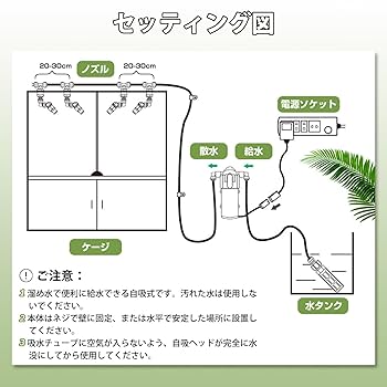 T*A様 爬虫類ケージ　ミストシャワーセット 爬虫類ケージ ミストシャワーセット - メルカリ