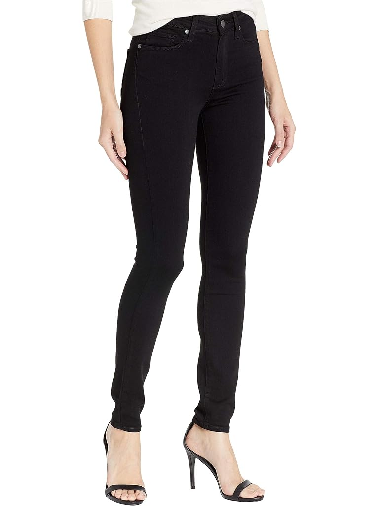 Black Paige Hoxton Ultra Skinny in Black Shadow