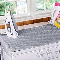 Vista 5 de 2 alfombrillas magnéticas de planchado, manta de planchado de repuesto, resistente al calor, manta de planchado portátil magnética, alfombrilla