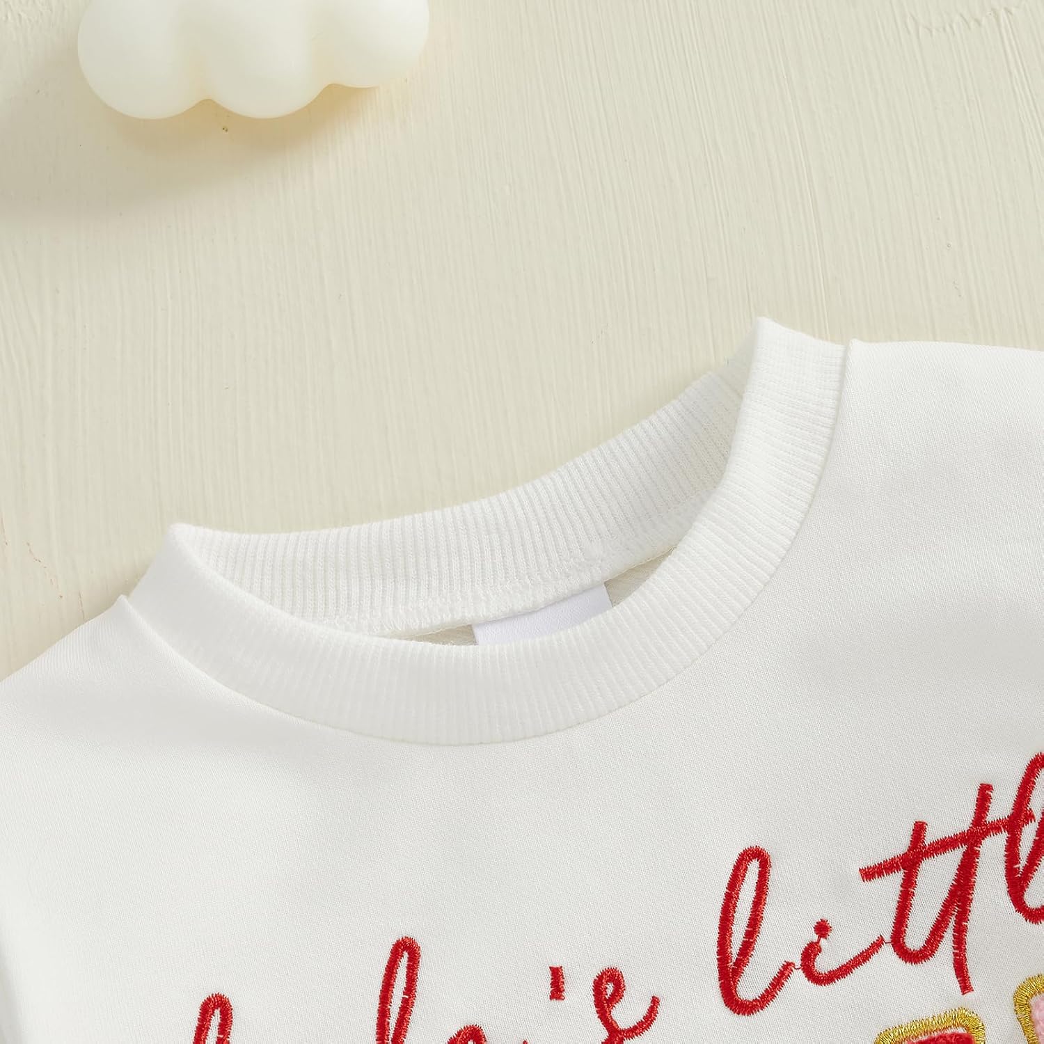 MAYUMMPY Toddler Baby Girls Boys Mother's Day Tops Bowknot Sweatshirts Pullovers Mother's Little Love