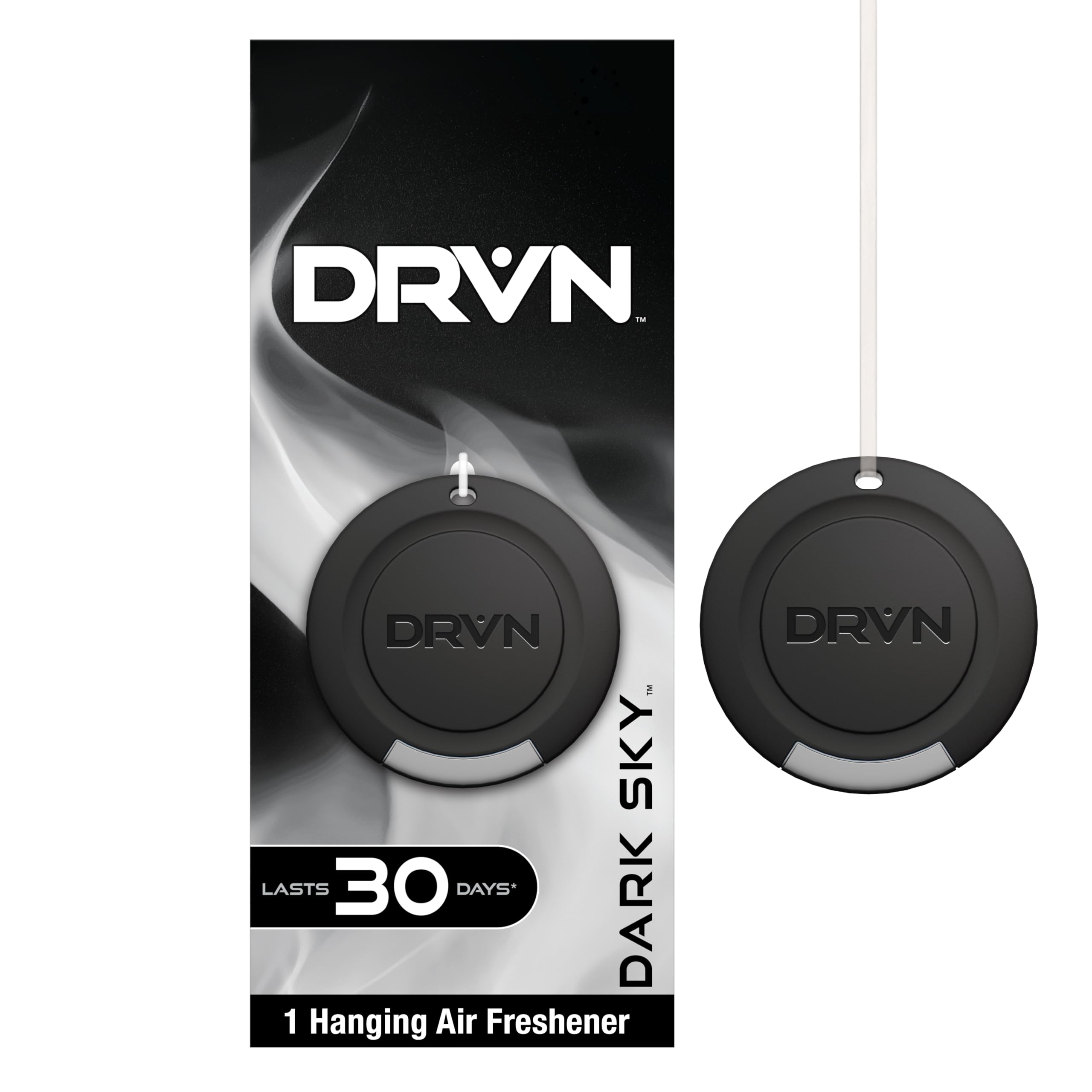 DRVN Car Vent Clip Air Fresheners, Pack of 6, Dark Sky Scent, Fresh Citrus & Sandalwood Fragrance, Long-Lasting 30-Day Odour Elimination, Secure Adjustable Clip for Cars, SUVs, Trucks & Vans — view 10