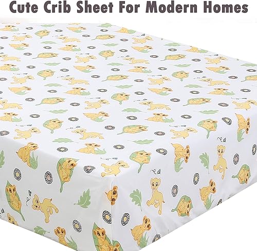 Miniatura 2 de Danica Paquete de 3 sábanas bajeras para cuna de bebé, 100% algodón, para niños y niñas, sábanas estándar para colchón para cuna y niño pequeño, 28