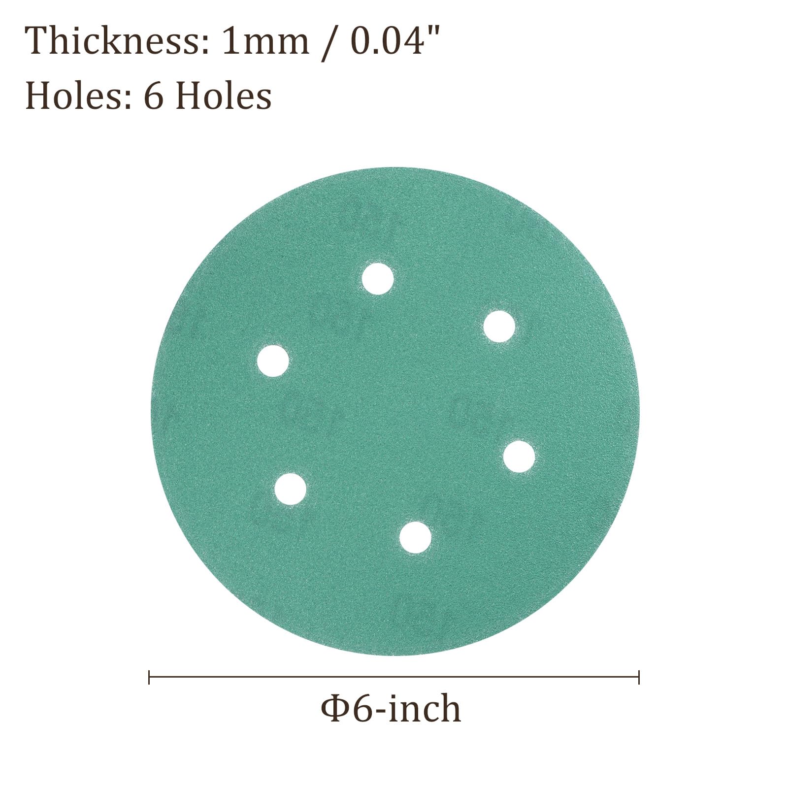 Kozelo 25pcs Green Film Sanding Discs - Image 3