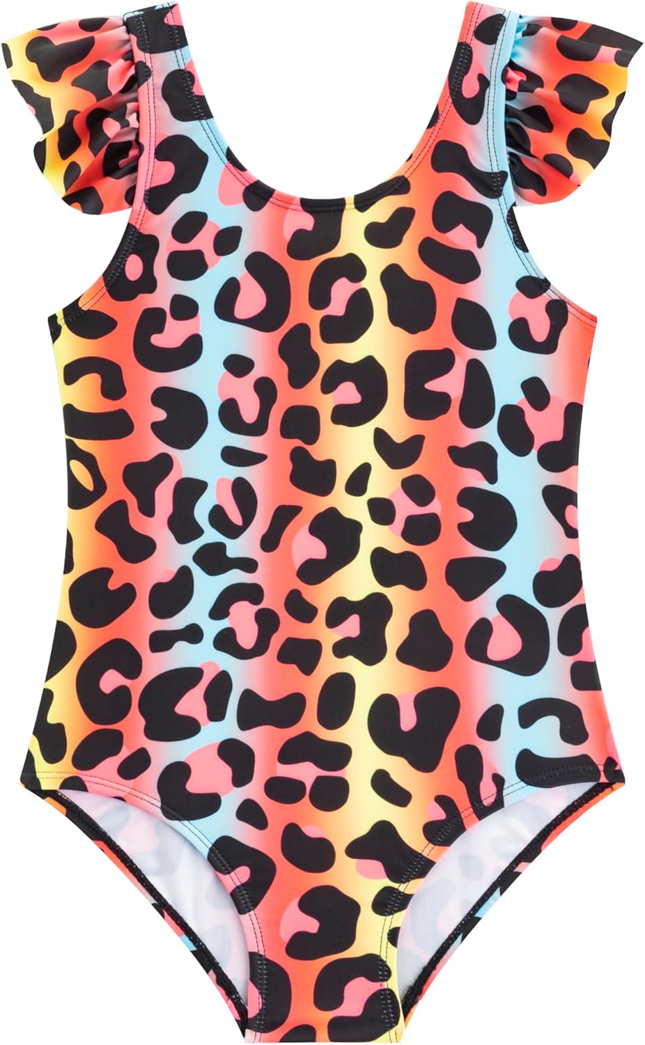 LIZENS Girls Swimwear One Piece Swimsuit Toddler Cute Beach Bathing Suit