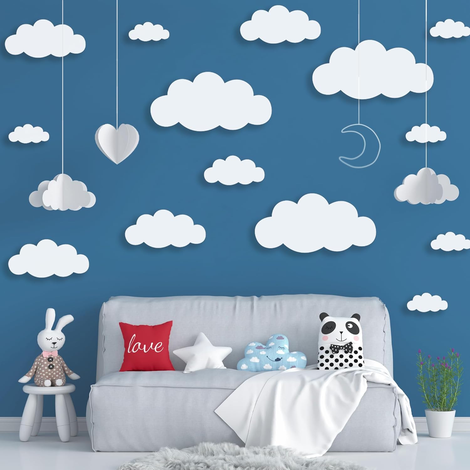 Soft detachable mist fence STICKER DECAL Huge Paper for any purpose