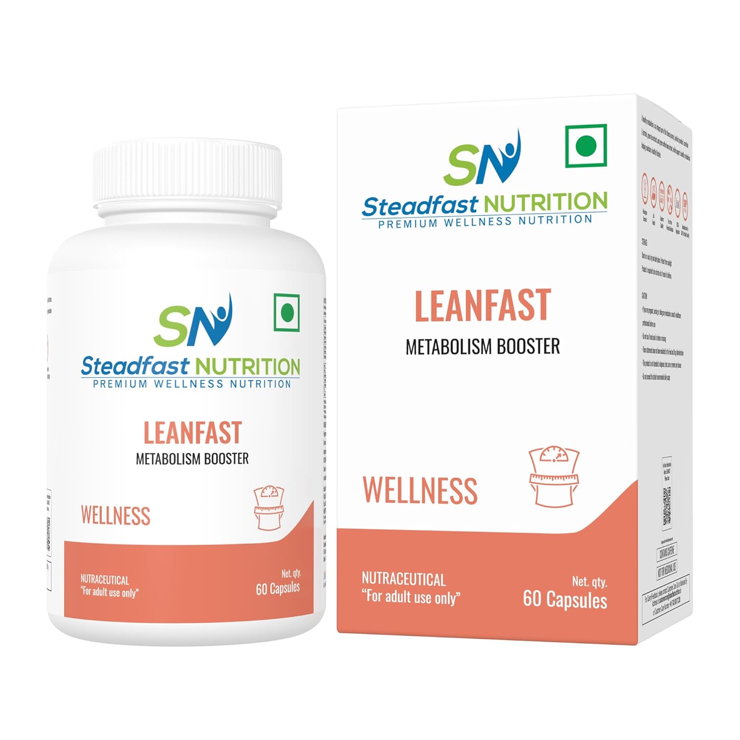 Stable nutrition | Leanfast | Fat burner for men and women. Weight loss supplements for rapid results | Stomach Fat Burner | Helps in weight loss. 60 Vegetarian Metabolism Booster Capsules Stable nutrition | Leanfast | Fat burner for men and women. Weight loss supplements for rapid results | Stomach Fat Burner | Helps in weight loss. 60 Vegetarian Metabolism Booster Capsules