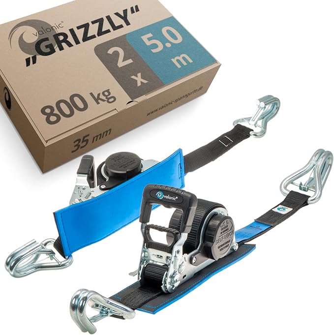 valonic GRIZZLY - met ratel, zwart