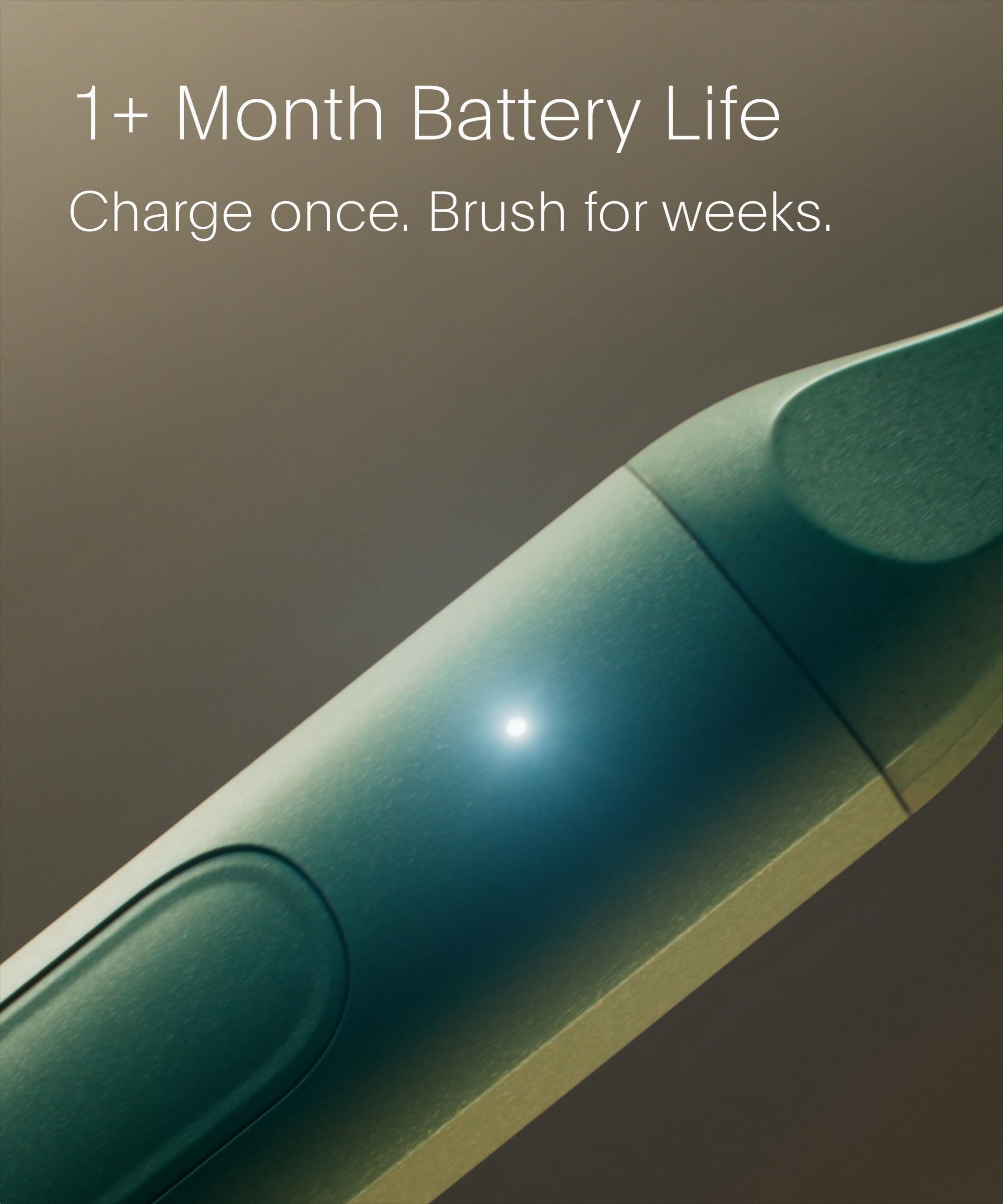 SURI 2.0 New Sonic Electric Toothbrush with Pressure Sensor & UV-Cleaning Travel Case | 1 Month+ Battery | Electric Toothbrush for Adults | Travel Toothbrushes | Tooth Brush | Green