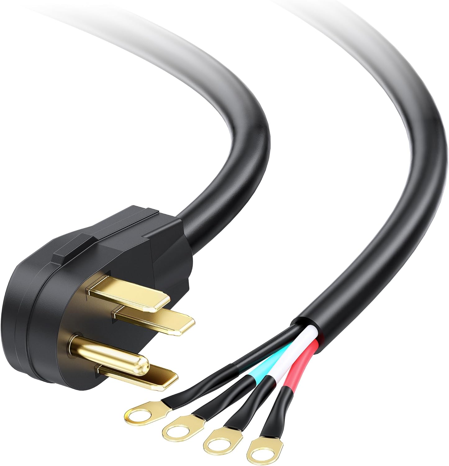 Cable Matters 4-Prong to 4-Wire 50A Range Cord 4ft