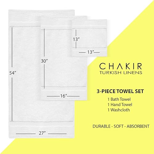 Vista 329 de Chakir Turkish Linens Toallas turcas 100% algodón de alta calidad, suaves y absorbentes