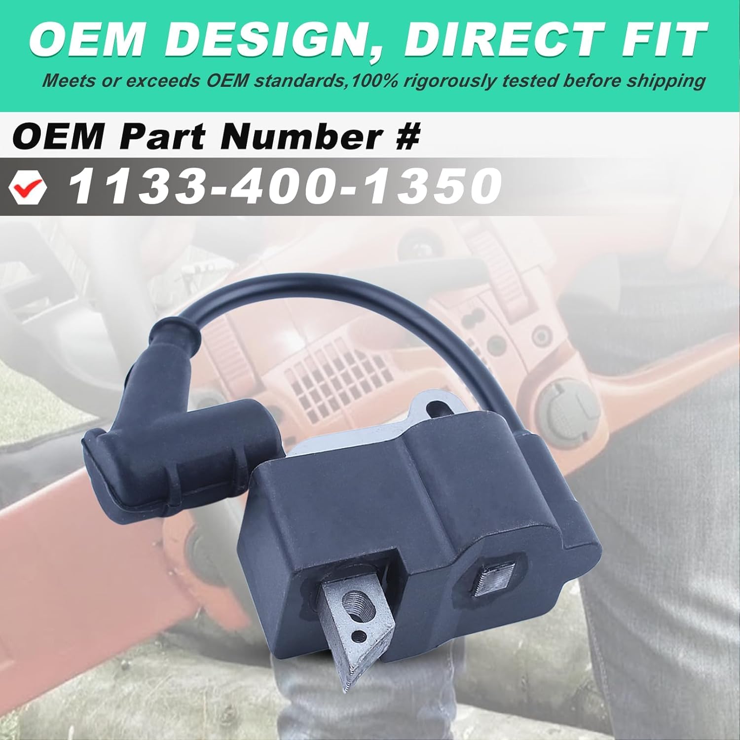 Adefol Module de Bobine d'allumage pour Stihl MS270 MS280 MS 270 280 pièce de Rechange de