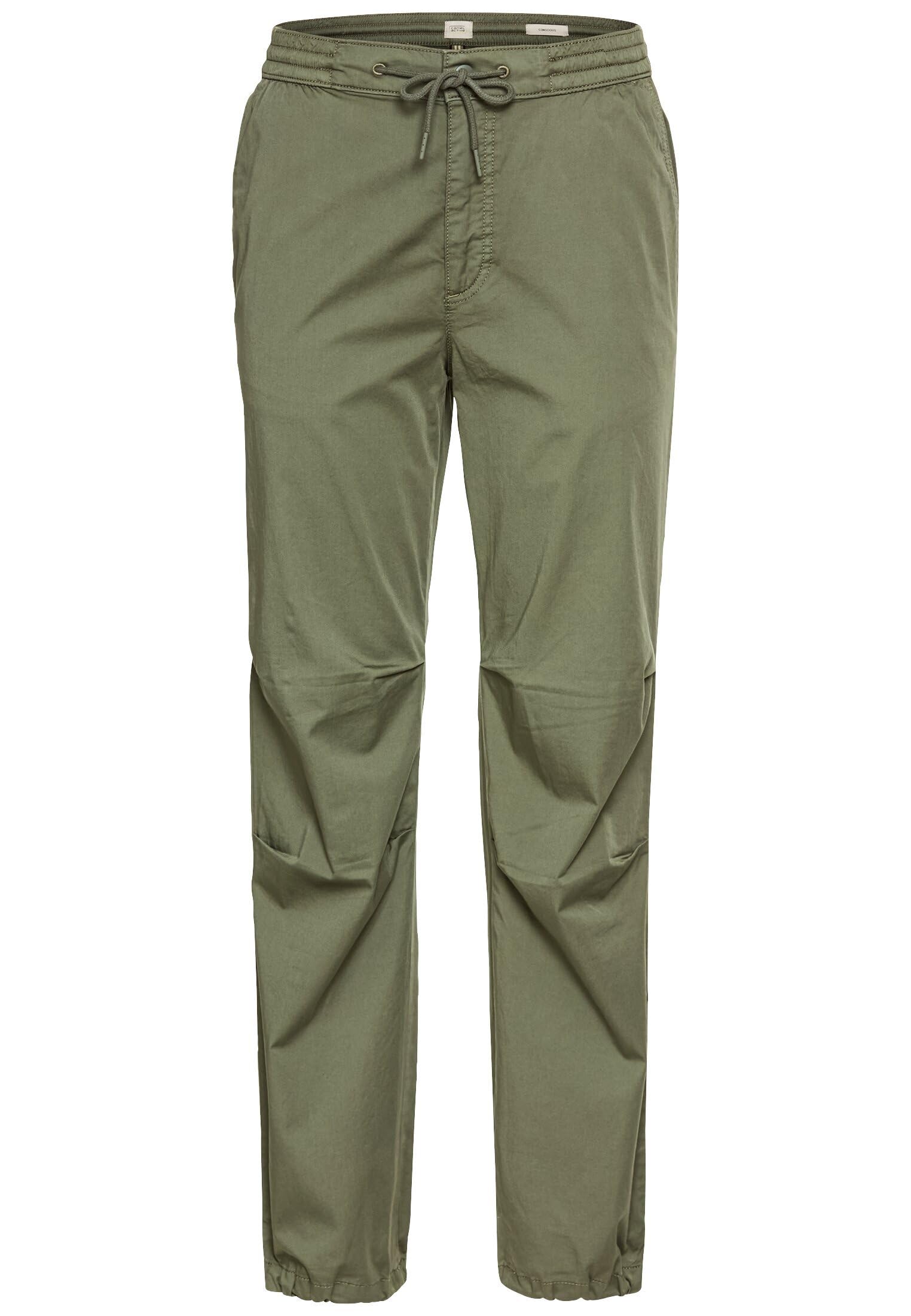 camel active Damskie spodnie casual z mieszanki bawełny
