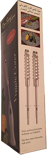 Miniatura 2 de descorazonador vegetal eléctrico del acero inoxidable, herramientas del removedor de Mahashi calabacín patata zanahorias berenjena