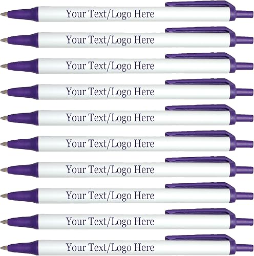 Miniatura 8 de Bolígrafos personalizados con tu logotipo o texto personalizado, paquete de 300 unidades a granel para negocios, fiestas y eventos, bolígrafos