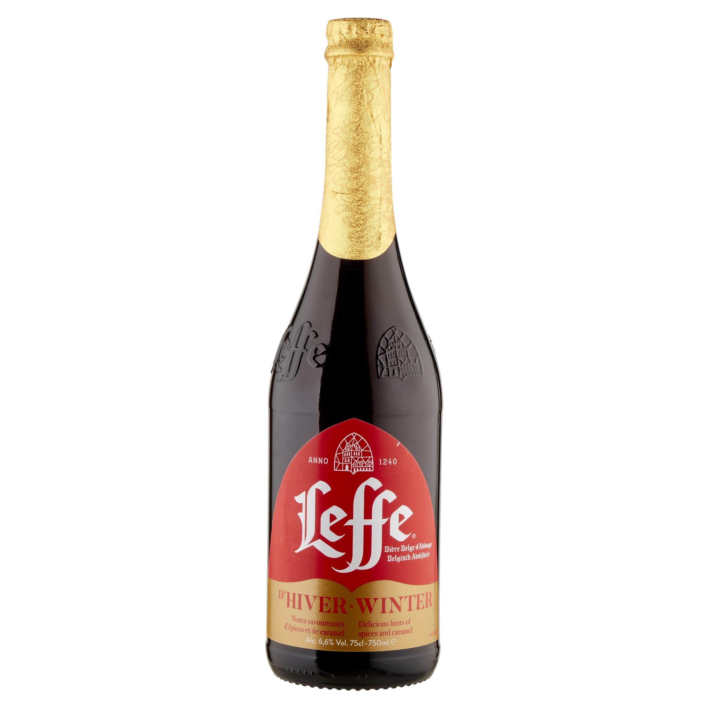 Leffe Winter, Birra Bottiglia - Pacco da 6x75cl