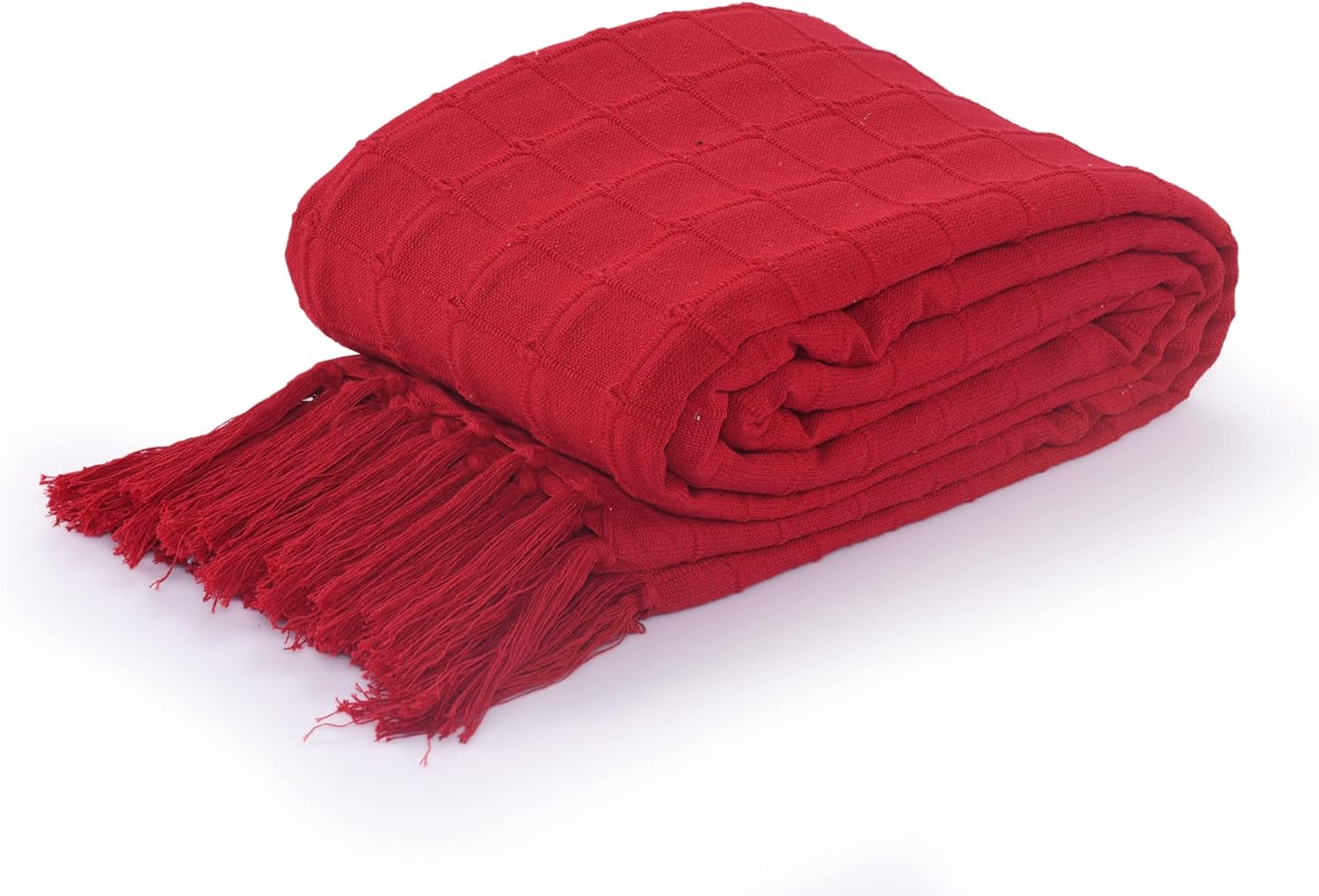 La Maison 100 Indian Cotton Large Batten Throwover Sofa Throw Bed