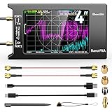SEESII Upgraded NanoVNA-H4 Vector Network Analyzer, Latest V4.4 9KHz-1.5GHz HF VHF UHF 4" Touch Screen VNA Antenna Analyzer Measures S Parameters,Voltage Standing Wave Ratio, Phase,Delay, Smith Chart