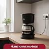 Sinbo SCM-2938 Filtre Kahve Makinesi 12 Fincan / 1.2 Litre Kapasite | Damlatmaz Özellik | Termostatlı Isıtma | Cam Demlik | Ofis ve Ev için