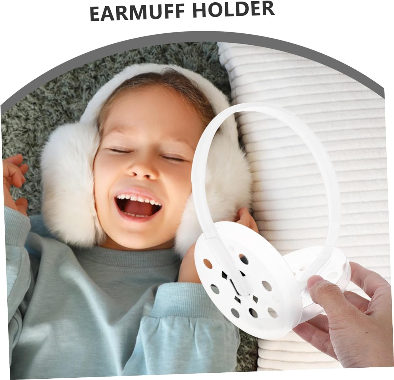 4pcs Earmuff Inner Assembly Stand Frame Comfort Fit Ear Protectors Holder