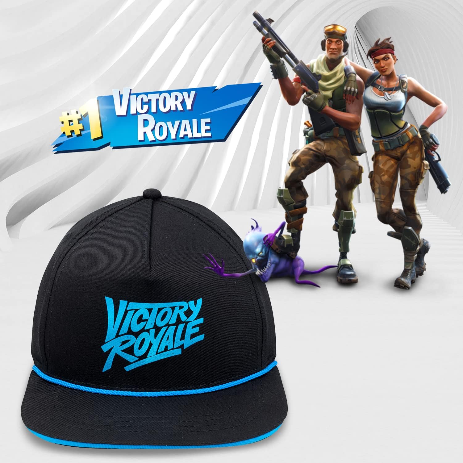 Fortnite Baseball Cap for Boys, Quality Made Boys Hat and Fitted Cap, Flatbrim Baseball Hat with Sleek Design - Image 7