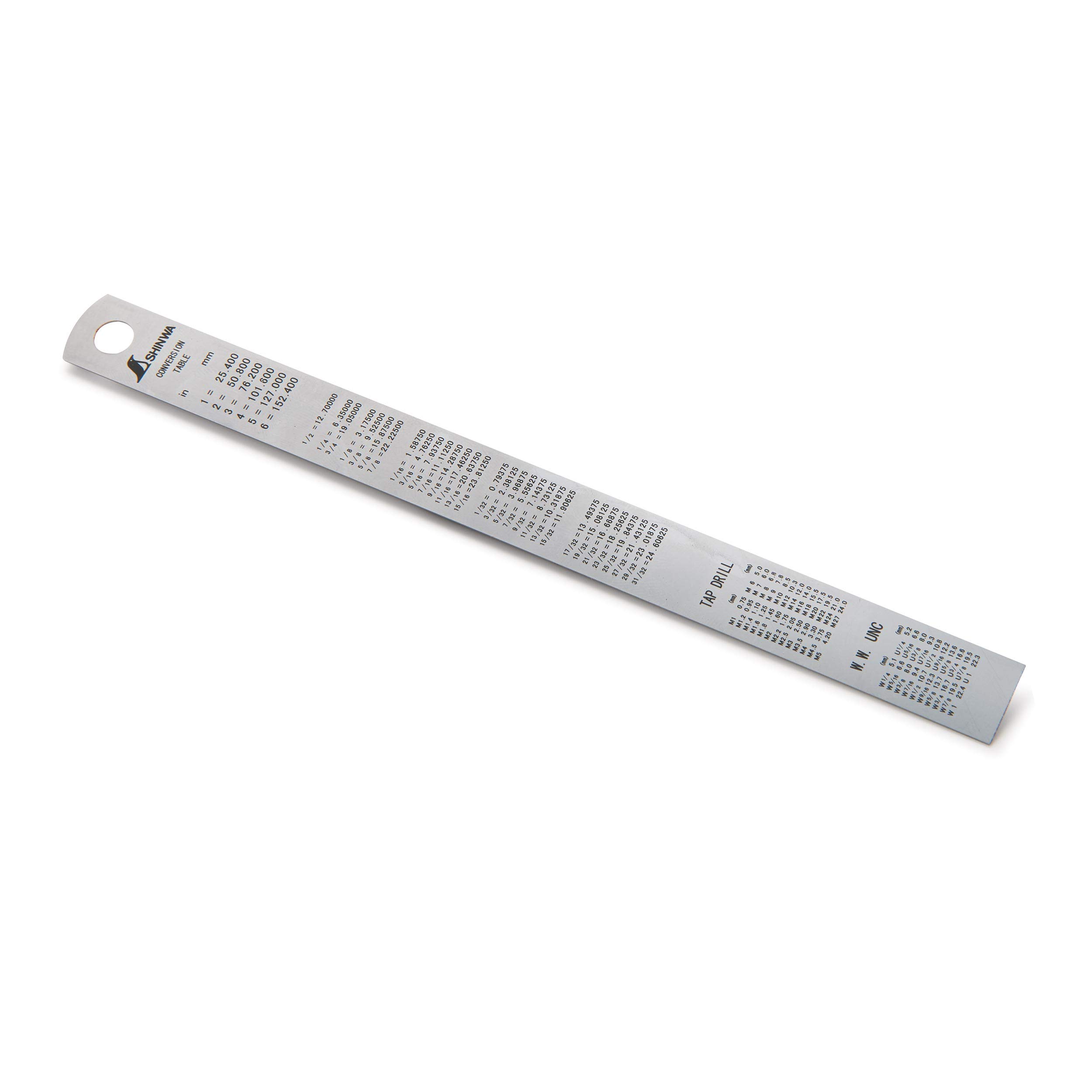 Shinwa Stainless Steel 6 Ruler Amazon Com