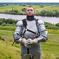 Vista 5 de Funda de espada renacentista, armadura medieval de guerrero, funda para hombro y espalda, soporte para rana cruzada, soporte de espada retro