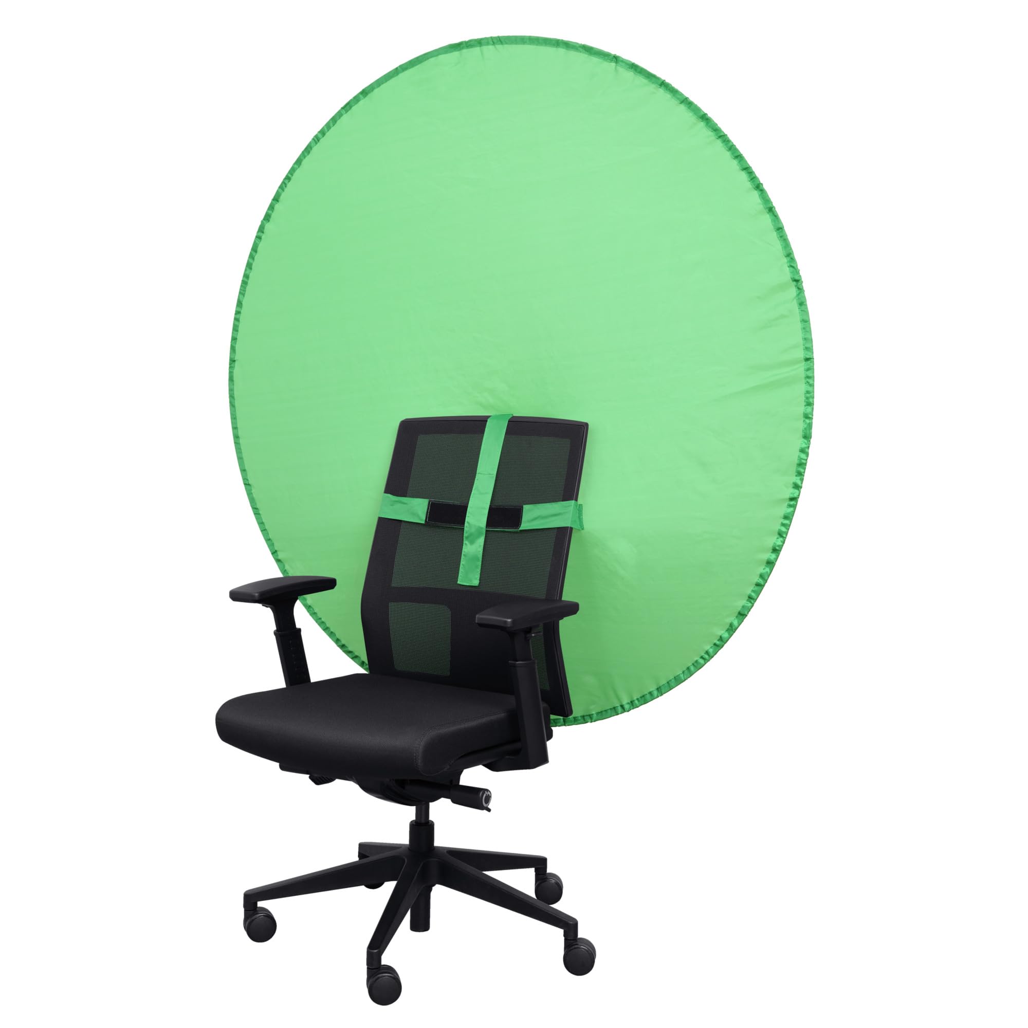 Trust Maku+ Ring Light con Green Screen Pieghevole, Luce ad Anello con Treppiede e Supporto per Telefono, LED Light, Luce per Selfie, TikTok, YouTube, Live Stream, Gaming, Trucco, Fotografia, Vlog