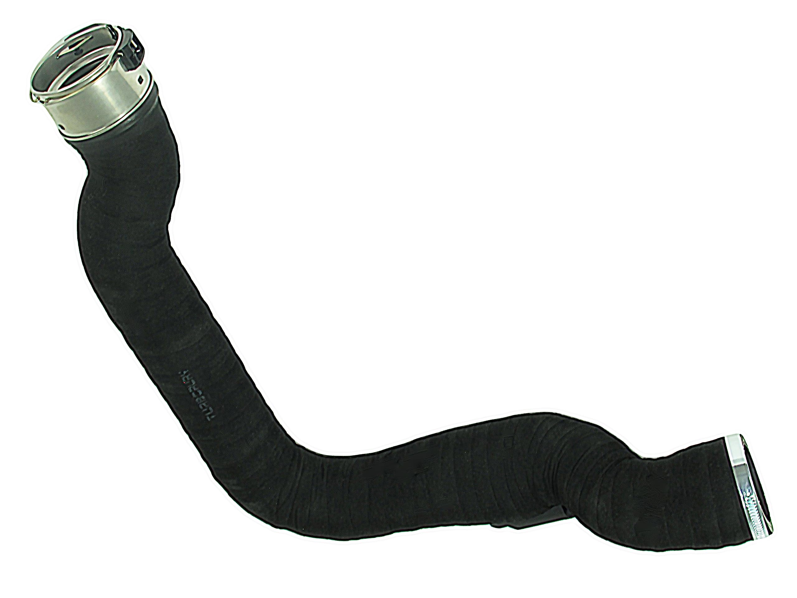 TURBORURY Replacement Intercooler Turbocharger Hose - Compatible with Renault Laguna III 2.0 dCi - OE Number 8200551942 - Made of NBR-CR Rubber - Comes with Sensor Replacement
