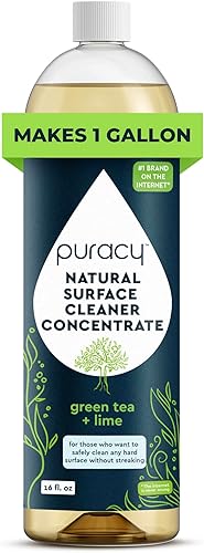 Vista 25 de Puracy Limpiador concentrado multisuperficie, limpiador de superficies diario alimentado por plantas, solución de limpieza natural multiusos como se