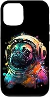 Vista 28 de Pug Astronaut Dog Funny Outer Space Colorful Cosmic Explorer Case for iPhone 16