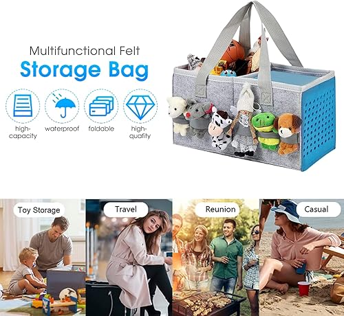 Miniatura 6 de Estuche de transporte para caja de tonies para niños bolsa de almacenamiento para caja de tonies y figuras funda de tela de fieltro para juego de