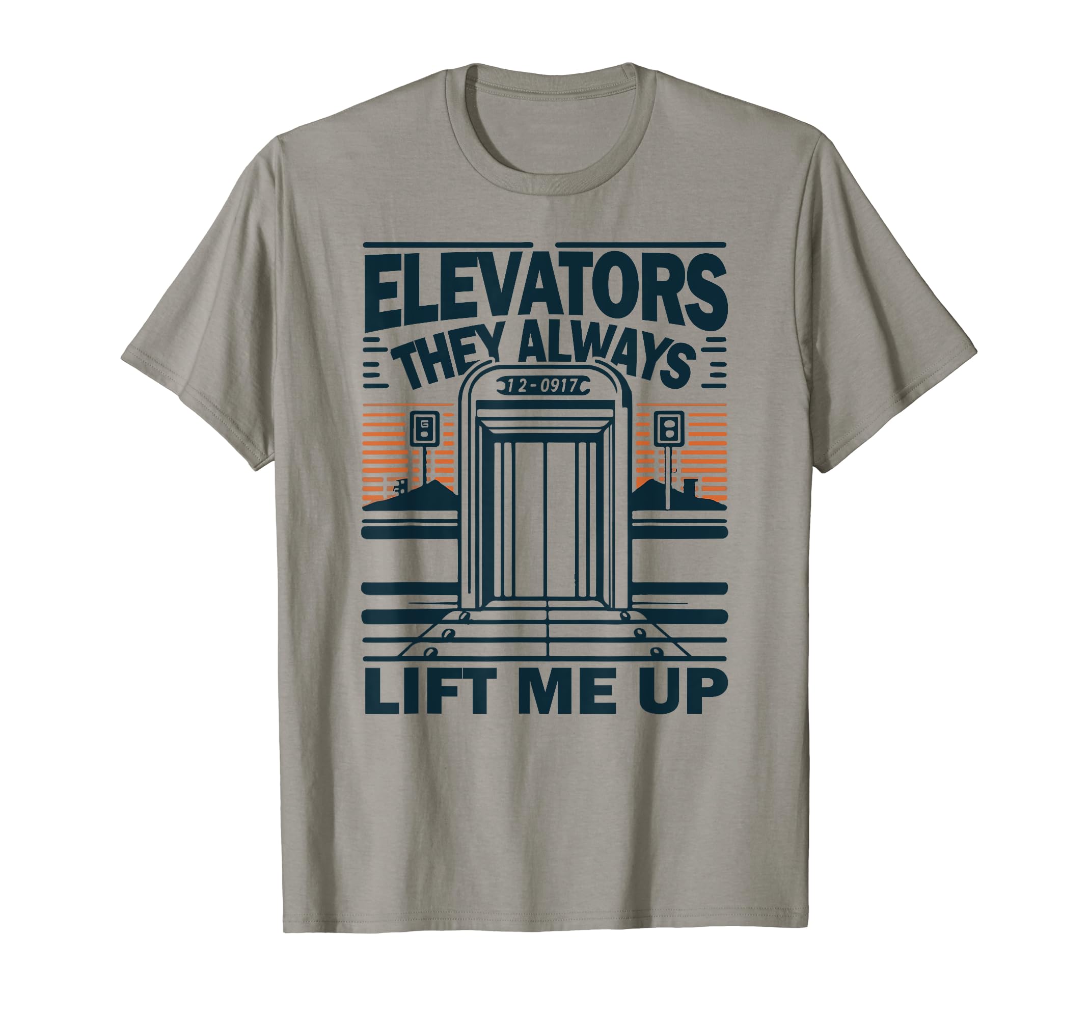 Elevators They always lift me up Funny Elevator Mechanic Boy T-Shirt