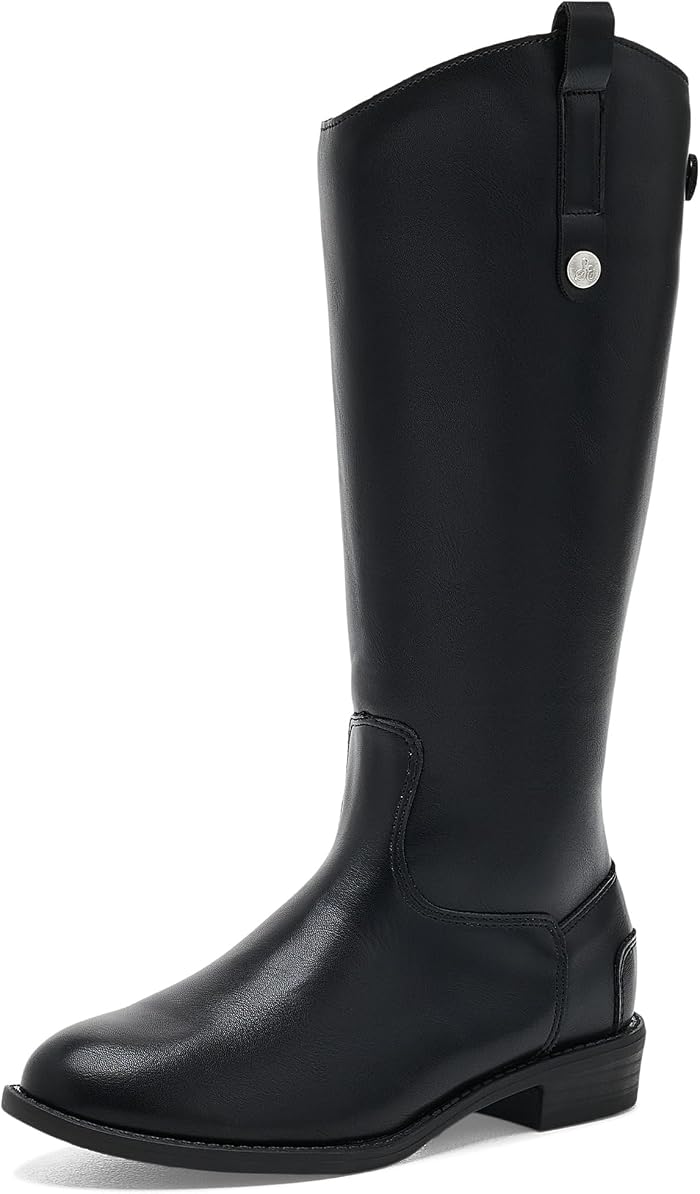 Детские ботинки Sam Edelman Equestrian Penny, цвет: Чёрный — фото 1