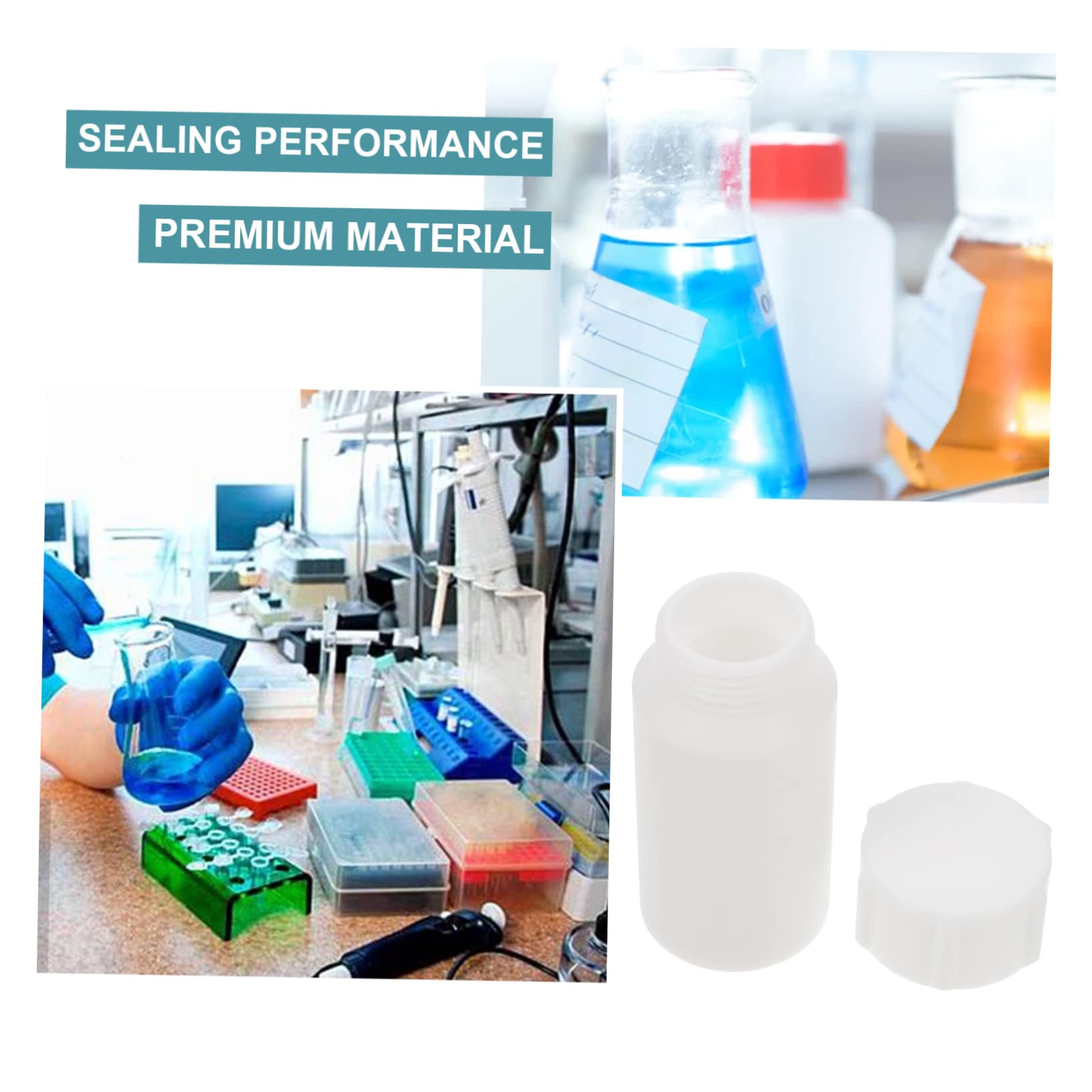 2 Pezzi utile piccola bottiglia di reagente bottiglie flacone di reagenti per laboratori laboratorio utili Flacone di reagente da 25 ml Flacone di reagente per esperimenti da 25 ml
