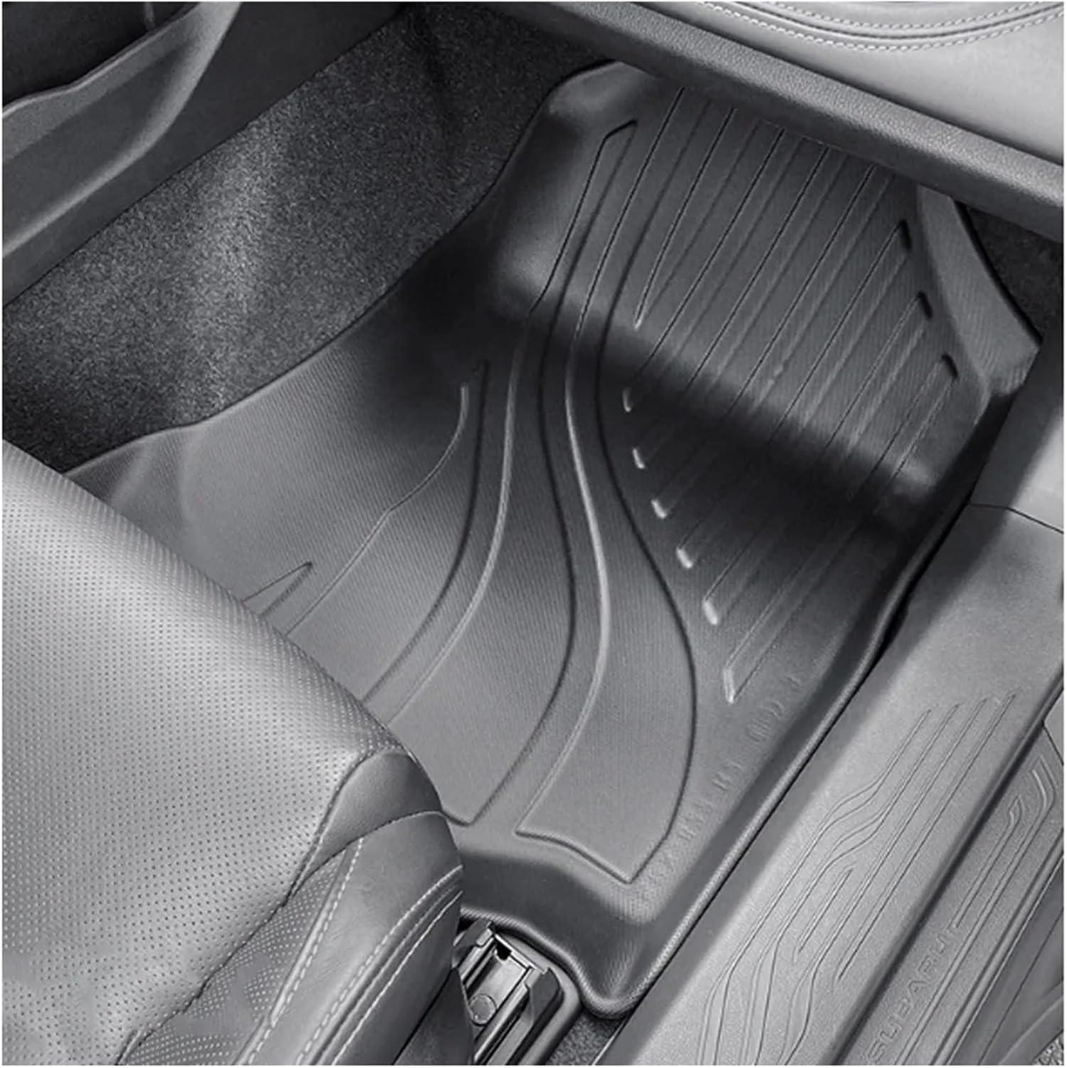 Floor Liners & Cargo Liners Compatible with Fuel Subaru Outback 2020-2025 TPE All Weather Protection Car Floor Mats Fuel Version Accessories(Floor Mats 6pcs)
