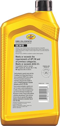 Miniatura 2 de Pennzoil 550042833 Euro L - Aceite de motor sintético